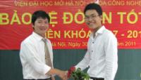Lễ trao bằng tốt nghiệp năm 2011 cho sinh viên Viện Đại học Mở Hà Nội sẽ được tổ chức ngày 07/10/2011