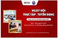 Hướng nghiệp sinh viên - tham gia Ngày hội tuyển dụng thực tập cùng MISA